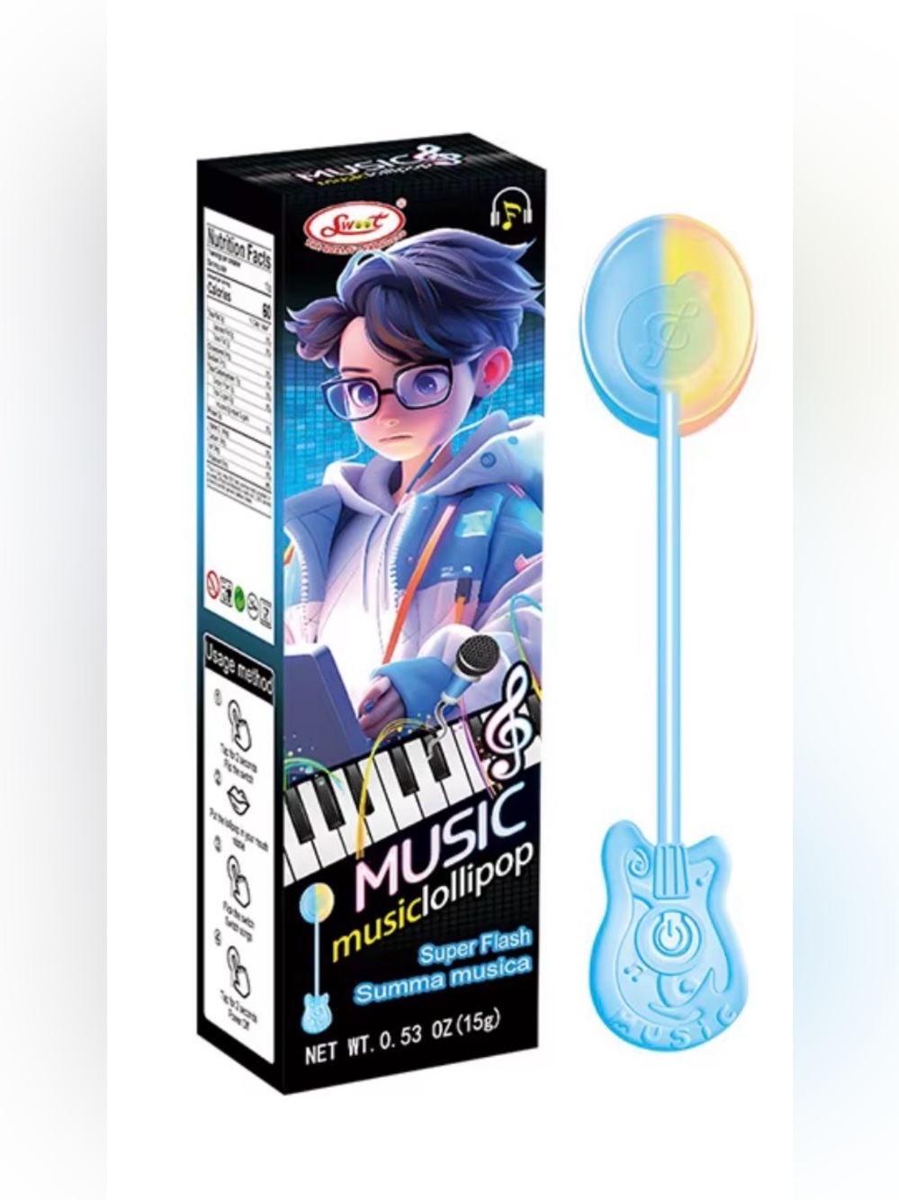 Music Lollipop - Blue Boy